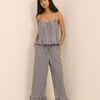 Navy Gingham Sia Top