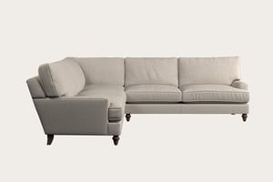 nkuku Marri Corner Sofa | Make To Order | Grand | Brera Linen Natural