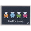 Hello Ewe Outdoor Doormat - 50x75cm