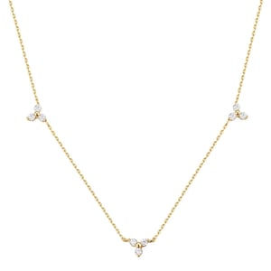 Trinity Necklace 14K Gold