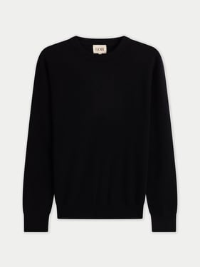 Timeless Crewneck Cashmere Sweater - 3XL / Black / MK0312-1481/0000