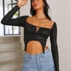 Never Forgets Crop Black