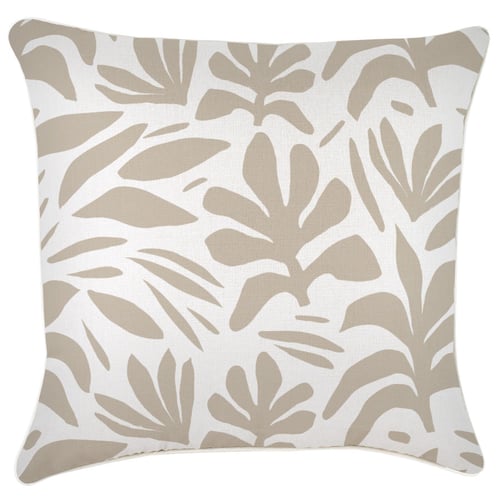 Cushion Cover-With Piping-Tahiti Beige-60cm x 60cm