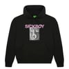 Postal Sickboy Print Hood Black