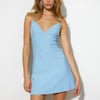 Coffee Dates Dress Blue