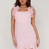 Festive Fling Mini Dress Blush