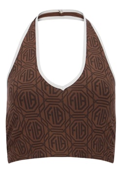 Jamila Halter Neck Top - XS