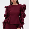 AKIRA Sierra Ruffle Blouse | Size Large