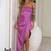 Impress Without Trying Midi Dress Purple