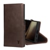 Galaxy S24 Ultra Leather Case (with Stand Function) - Dark Brown