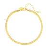 Snake Chain Anklet Gold