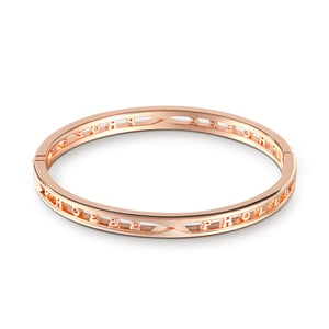 Jeulia "Be My Love" Personalized Name Sterling Silver Bracelet