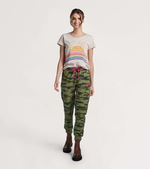Woodland Camo Women's Heritage Slim Fit Joggers