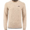 Weird Fish Gorleston Crew Neck Jumper Ecru Size L
