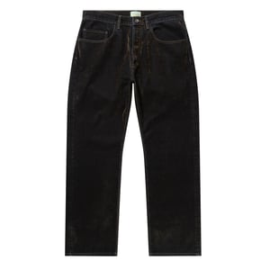 Aries Worn Flock Batten Jean Green