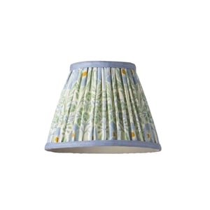 18cm pendant shade in Beryl 'Poppies' linen by Ellen Merchant