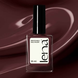 LENA Breathable & Water-Permeable Halal Nail Polish - Minted In Morocco - LE32