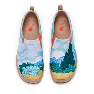 Van Gogh Wheatfield with Cypresses Toledo I Women - 10.5