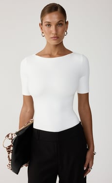 Bakerfield Bodysuit (White) - US 8