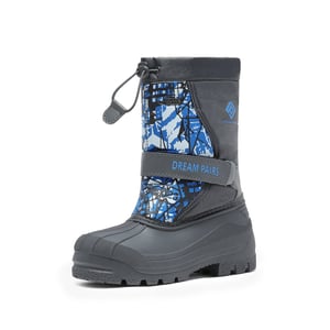 DREAM PAIRS Girls   Boys Waterproof Snow Boots