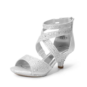 DREAM PAIRS Girls Toddler Rhinestones Sandals