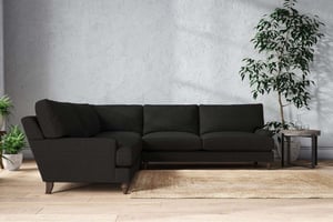 nkuku Marri Corner Sofa | Make To Order | Grand | Brera Linen Charcoal