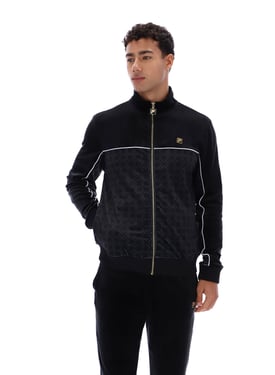 Higgans Full Zip Velour Jacket - 4XL