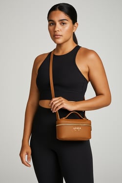 The Essential Crossbody - Fauve Camel