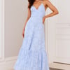 Elara Maxi Dress Blue