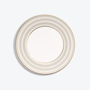 Arcadia Gold & Platinum Dinner Plates - Gold | Baccarat