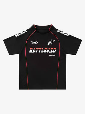 Thesupermade Racing Style Niche T-shirt - 1641 - Black / XL