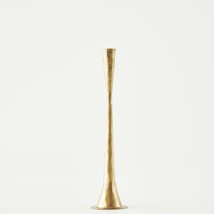 Dupni Gold Candle Holder - Large - 13"