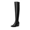 DREAM PAIRS Pointed Toe Thigh High Boots