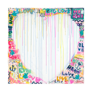 Wild At Heart Original Painting by Kerri Rosenthal