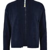 Weird Fish Limon Outfitter Cardigan Navy Size 8