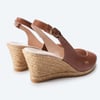 Palomera Leather Espadrille Wedges