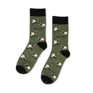 Save the Goats Bamboo Socks | UK Adult 7-11