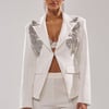 AKIRA Spend It All On Me Embellished Blazer | Size Medium