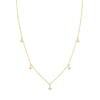 Floret Charm Necklace Sterling Silver