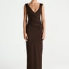Cory Maxi Dress (Chocolate) - US 4