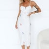SNDYS Rosa Midi Dress White