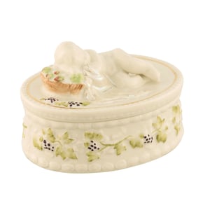 Belleek Classic Cherub Trinket Box - Extra 25% off with LC25