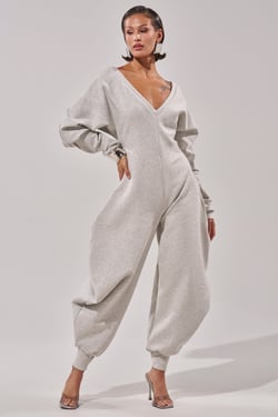 AKIRA Comfy Cozy Sweatshirt Jumpsuit | Size 1X