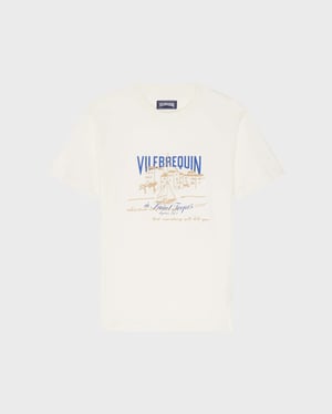Vilebrequin - Men T-shirt Vbq Bateau - Tee Shirt - Portisol - White - Size XXXL