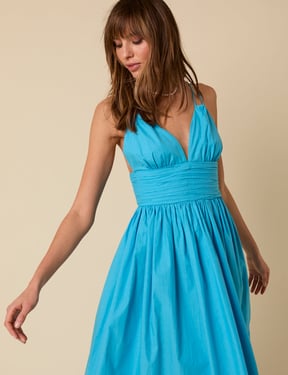 Blue Dua Midi Dress