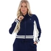 Jelena Cropped Zip Up Track Top - XS
