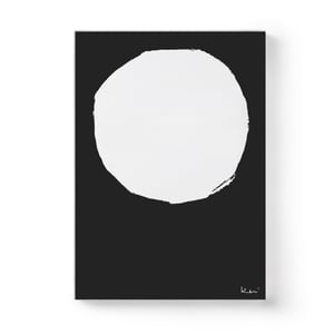 Yin Vertical Art Print