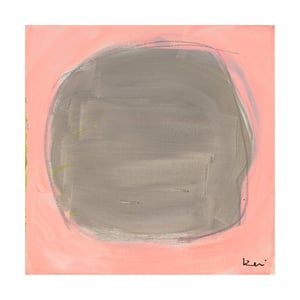 Dot - Dove Blush Art Print