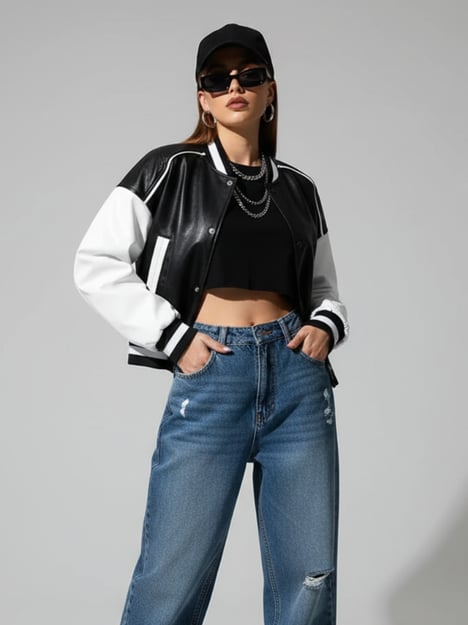 PU Leather Jacket, Lower East Side | Women - BYMANYC ® New York