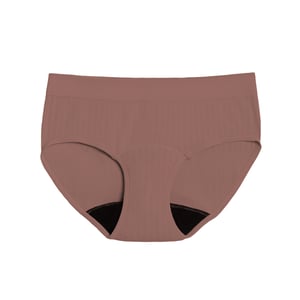 The Bikini Period. in SportyStretch For Heavy Flows - Mocha / S
